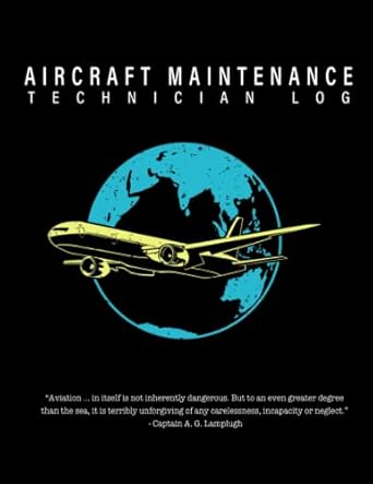 amt logbook aircraft mechanic logbook aircraft maintenance logbook 8 5 x 11 inches 120 pages volume 3 1st