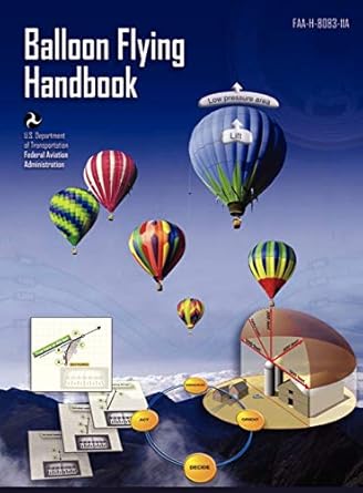 balloon flying handbook faa h 8083 11a 1st edition federal aviation administration ,u s department of