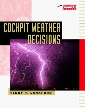 cockpit weather decisions 1st edition terry t lankford 0070367191, 978-0070367197