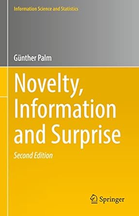 novelty information and surprise 2nd edition gunther palm 3662658747, 978-3662658741
