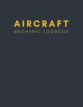 aircraft mechanic logbook keep a record of maintenance and repairs of helicopters and airplanes using the amt