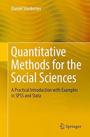 quantitative methods for the social sciences 1st edition stockemer 3319991175, 978-3319991177