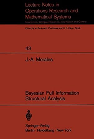 bayesian full information structrual analysis with an application to the study of the belgian beef market 1st