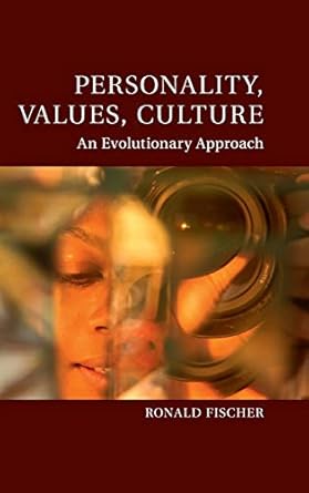 personality values culture an evolutionary approach 1st edition ronald fischer 1107087155, 978-1107087156