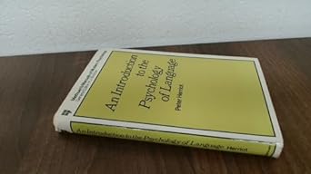 an introduction to the psychology of language 1st edition peter herriot 0416116809, 978-0416116809