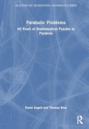 parabolic problems 1st edition david angell ,thomas britz 1032499982, 978-1032499987
