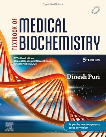 textbook of medical biochemistry 5e 1st edition puri 8131264890, 978-8131264898