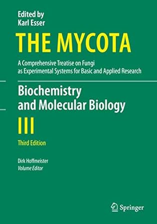 biochemistry and molecular biology 3rd edition dirk hoffmeister 331927788x, 978-3319277882