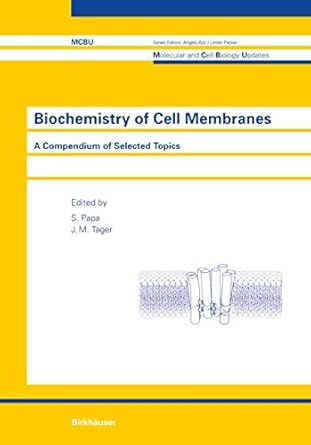biochemistry of cell membranes a compendium of selected topics 1st edition j p changeux ,s papa ,p comoglio