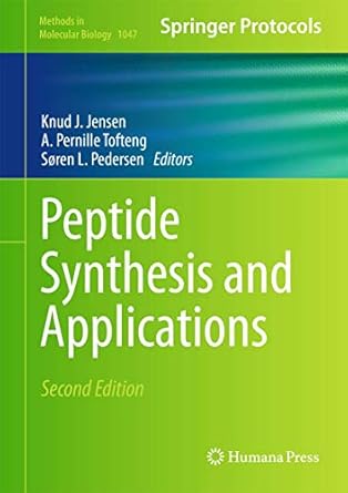 peptide synthesis and applications 2nd edition knud j jensen ,pernille tofteng shelton ,soren l pedersen