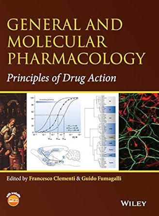 general and molecular pharmacology principles of drug action 1st edition francesco clementi ,guido fumagalli