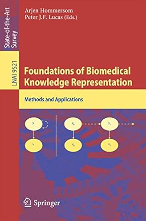 foundations of biomedical knowledge representation methods and applications 1st edition arjen hommersom