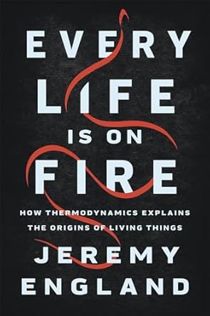 every life is on fire how thermodynamics explains the origins of living things 1st edition jeremy england
