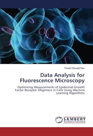 data analysis for fluorescence microscopy optimising measurements of epidermal growth factor receptor