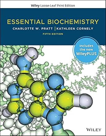 essential biochemistry 5e wileyplus card with loose leaf set multi term 5th edition charlotte w pratt