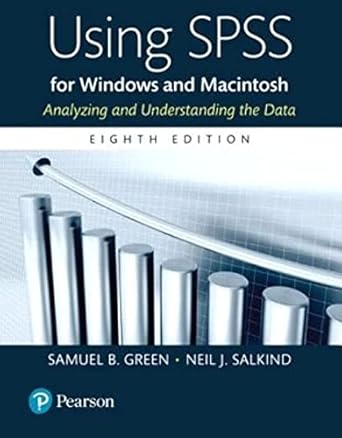 using spss for windows and macintosh 8th edition samuel green ,neil salkind 0134319885, 978-0134319889