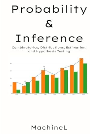 probability and inference combinatorics distributions estimation and hypothesis testing 1st edition machine l