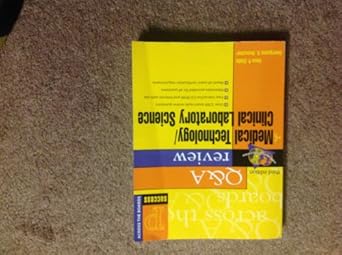 prentice hall healths q and a review of medical technology/clinical laboratory science subsequent edition