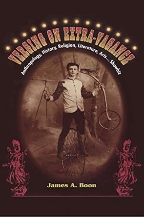 verging on extra vagance 1st edition james a boon 0691016321, 978-0691016320