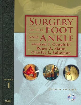 surgery of the foot and ankle 2 volume set 8th edition charles l saltzman md ,michael j coughlin md