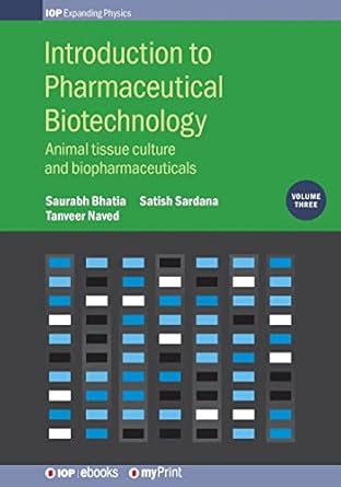 introduction to pharmaceutical biotechnology volume 3 animal tissue culture and biopharmaceuticals 1st