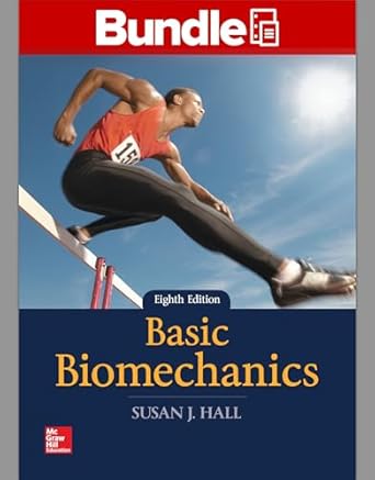 gen combo ll basic biomechanics with maxtraq software access card 8th edition susan j hall 1264013728,