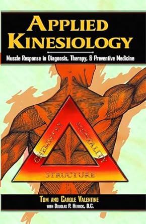 applied kinesiology muscle response in diagnosis therapy and preventive medicine 1st edition tom valentine