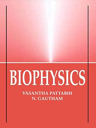 biophysics no sales rights in countries other than nor, centr v pattabhi ,n gautham 1402002181, 978-1402002182