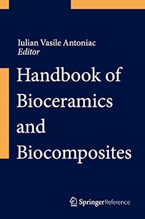 handbook of bioceramics and biocomposites 1st edition iulian vasile antoniac 3319124595, 978-3319124599