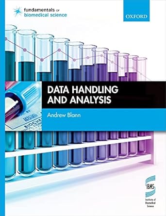 data handling and analysis pap/psc edition andrew blann 0199667918, 978-0199667918