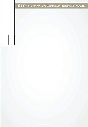 diy a draw it yourself graphic novel blank comic book with dynamic panel layouts 1st edition koala tools