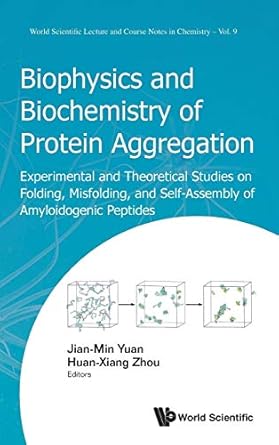 biophysics and biochemistry of protein aggregation experimental and theoretical studies on folding misfolding