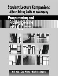 programming and problem solving with c++ student note taking guide student note taking guide 1st edition dale