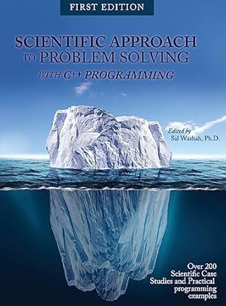 scientific approach to problem solving 1st edition sal washah 1516551788, 978-1516551781