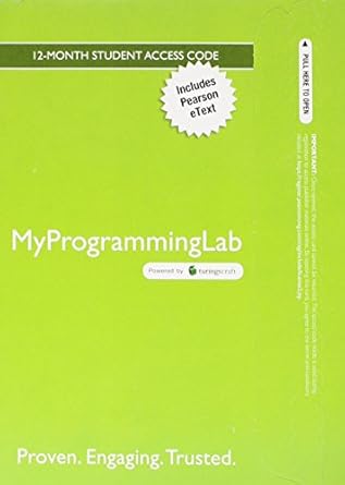 mylab programming with pearson etext access card for problem solving with c++ 5th edition pearson education
