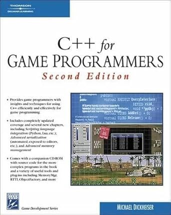 c++ for game programmers 2nd edition mike dickheiser 1584504528, 978-1584504528