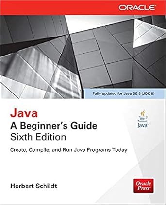 java a beginners guide 6th edition herbert schildt 0071809252, 978-0071809252