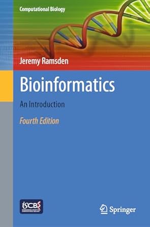 bioinformatics an introduction 2027th edition jeremy ramsden 3030456064, 978-3030456061