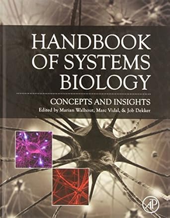 handbook of systems biology concepts and insights 1st edition marian walhout ,marc vidal ,job dekker