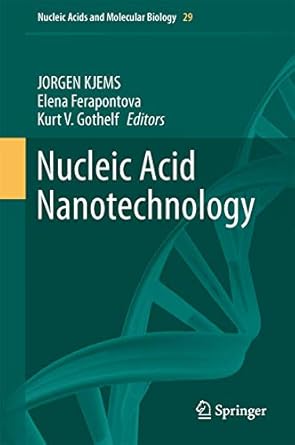 nucleic acid nanotechnology 2014th edition jorgen kjems ,elena ferapontova ,kurt v gothelf 3642388140,