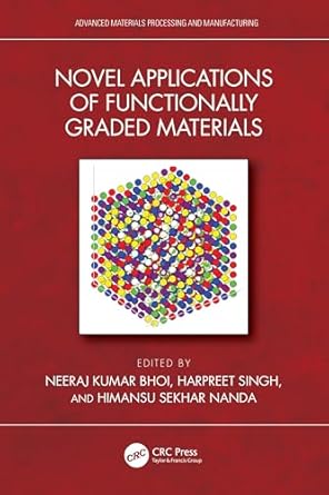 novel applications of functionally graded materials 1st edition neeraj kumar bhoi ,harpreet singh ,himansu