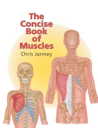 the concise book of muscles 1st edition chris jarmey ,amanda williams 1556434669, 978-1556434662