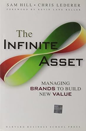the infinite asset managing brands to build new value 1st edition sam hill ,chris lederer ,kevin lane keller