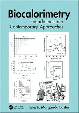 biocalorimetry foundations and contemporary approaches 1st edition margarida bastos 1482246651, 978-1482246650