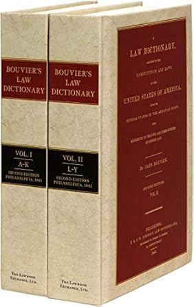 a law dictionary adapted to the constitution and laws of the united states of american union with references
