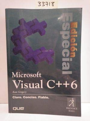 edicion especial microsoft visual c++ 6 1st edition kate gregory 8483220954, 978-8483220955