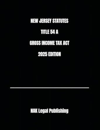 new jersey statutes title 54 a gross income tax act 2025th edition nak legal publishing ,nikolay krechet