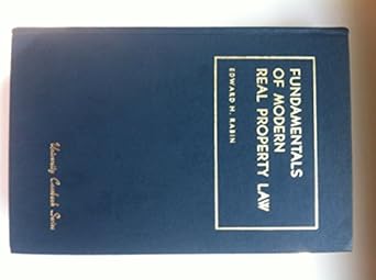 fundamentals of modern property law 5th edition edward h rabin ,roberta rosenthal kwall ,jeffrey l kwall