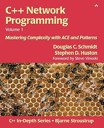 c++ network programming volume i mastering complexity with ace and patterns 1st edition douglas schmidt