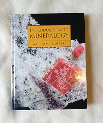 introduction to mineralogy 1st edition william d nesse 0195106911, 978-0195106916